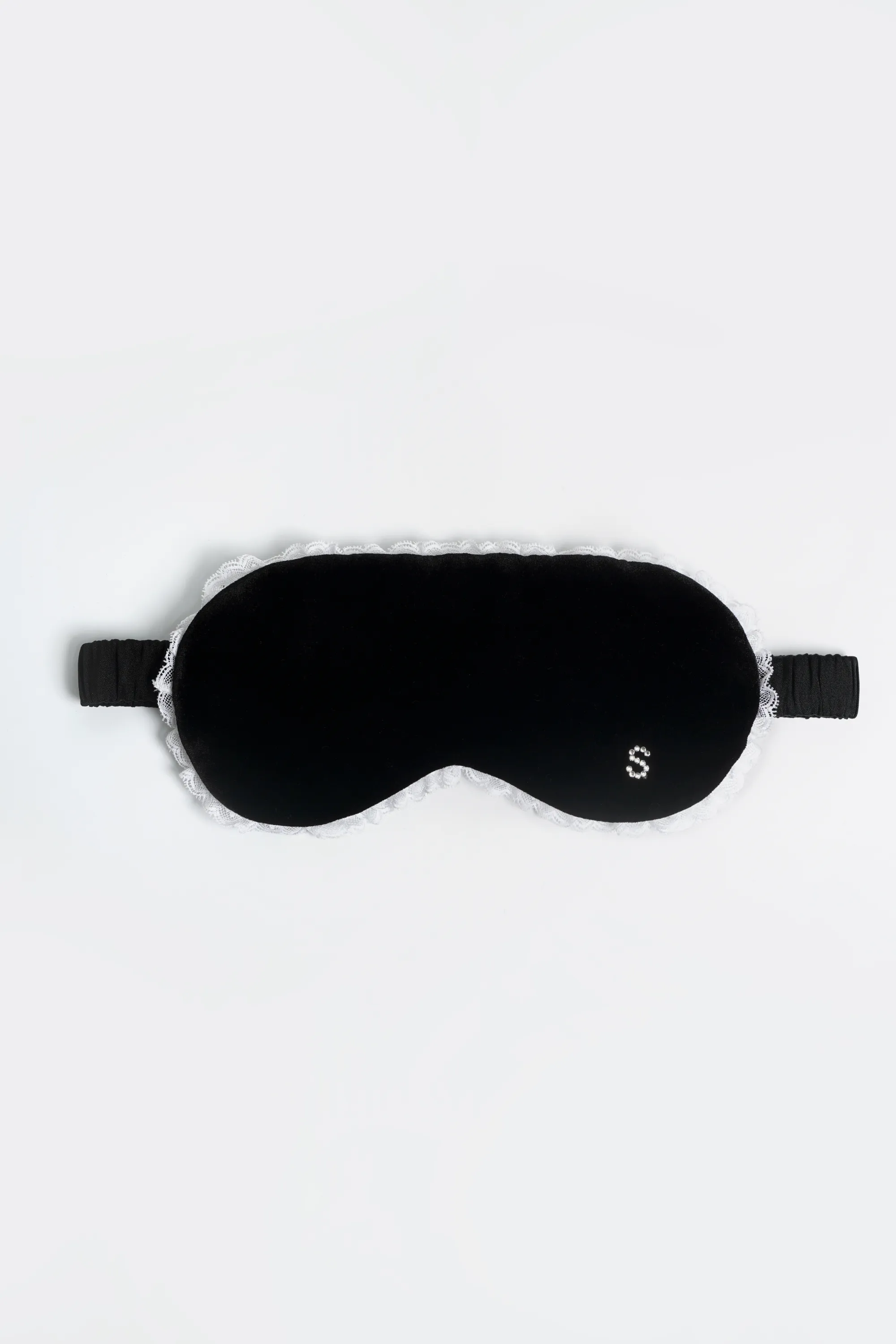 Renaissance Collection Lace Velvet Eye Mask