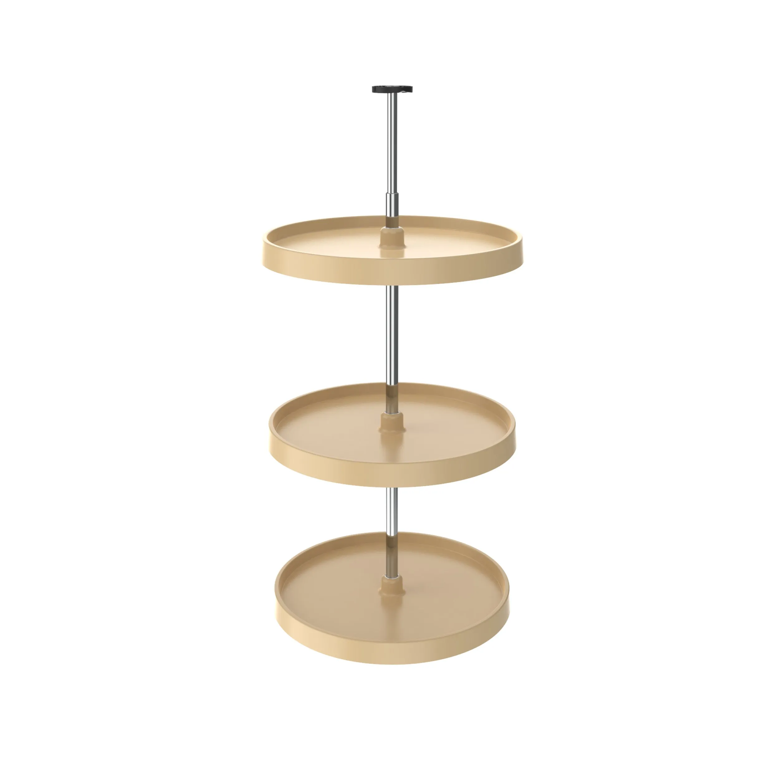 Rev-A-Shelf / 3073-20-15-536 / Value Line Polymer Full-Circle 3-Shelf Lazy Susans for 39" to 42" H Corner Wall Cabinets
