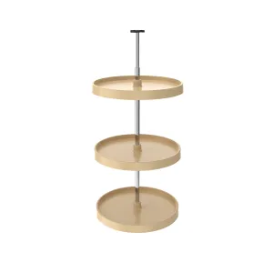 Rev-A-Shelf / 3073-20-15-536 / Value Line Polymer Full-Circle 3-Shelf Lazy Susans for 39" to 42" H Corner Wall Cabinets