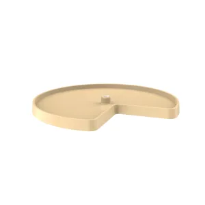 Rev-A-Shelf / 3471-28-15-52 / Value Line Polymer Kidney Lazy Susan Shelf for Corner Base Cabinets