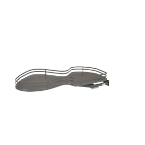 Rev-A-Shelf / 5371-21-FOG-R / Contemporary Cloud Blind Corner Organizer for Blind Left Cabinet