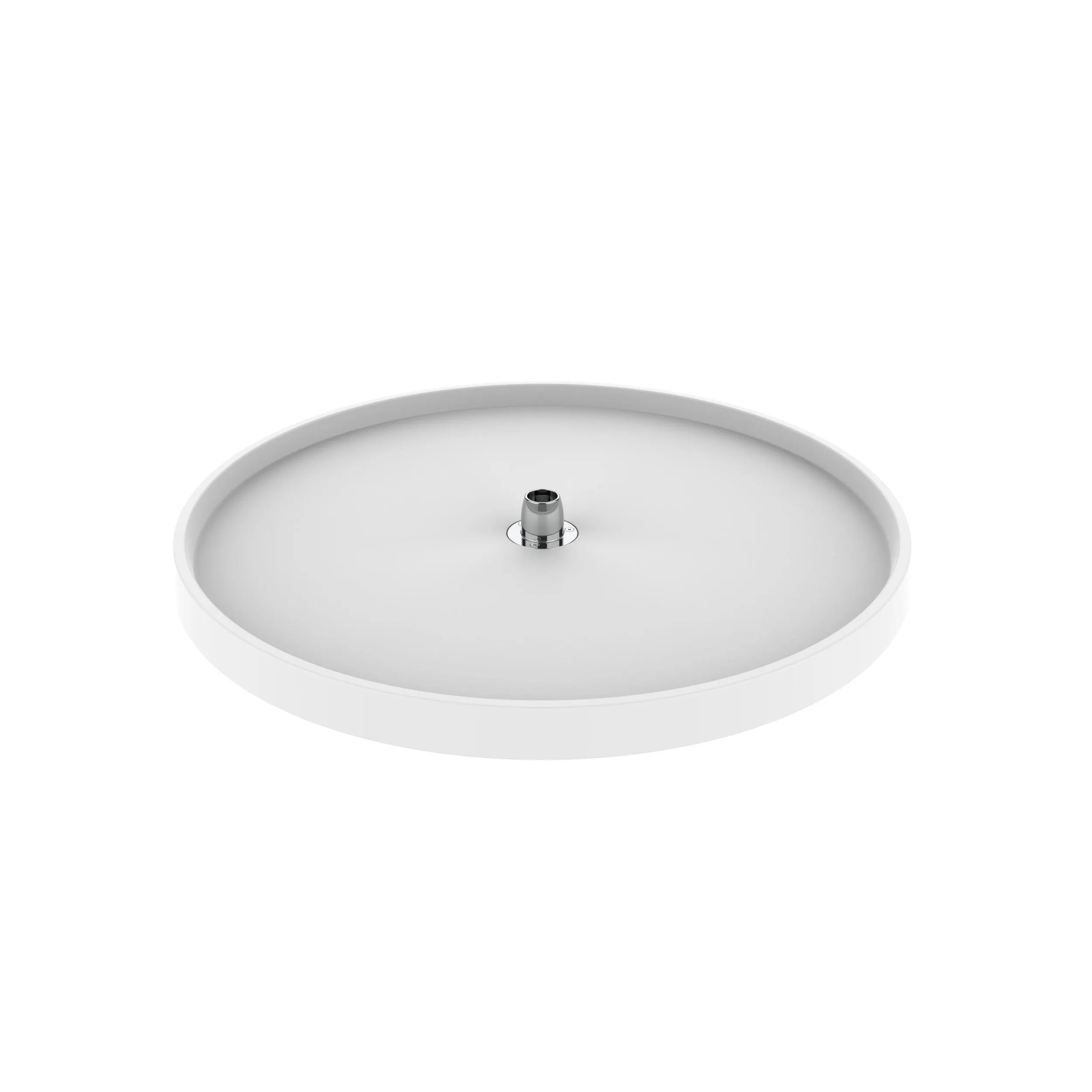 Rev-A-Shelf / 6071-28-11-52 / Polymer Full-Circle 1-Shelf Lazy Susan Shelf for Corner Base Cabinets