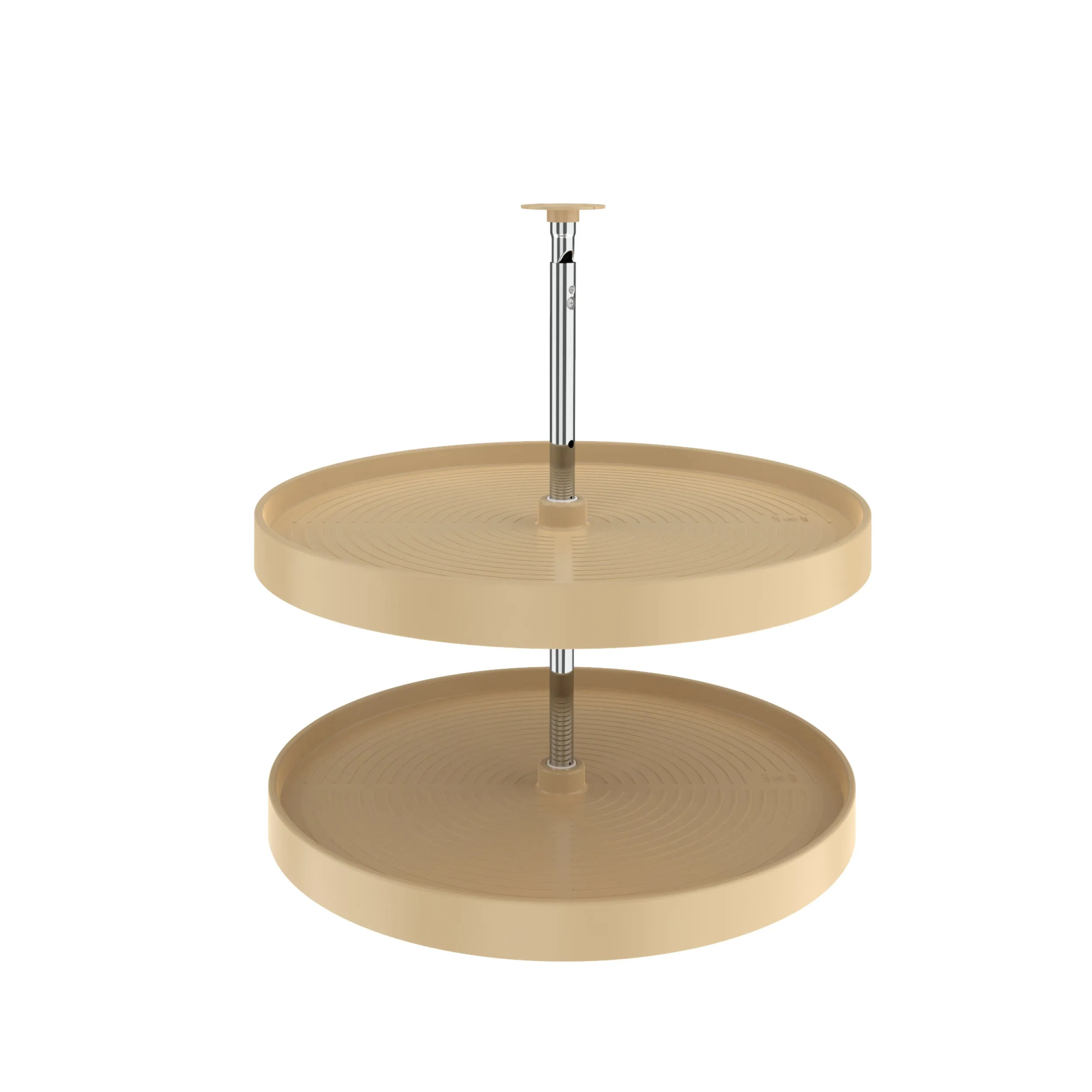 Rev-A-Shelf / LD-2062-24-15-1 / Polymer Full Circle 2-Shelf Lazy Susan for Corner Base Cabinets