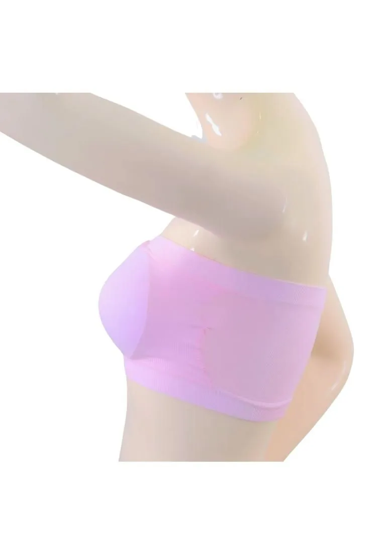 Santimo Bandeau with Cups - Pink