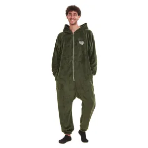 Snuggs Blanket Onesie Olive
