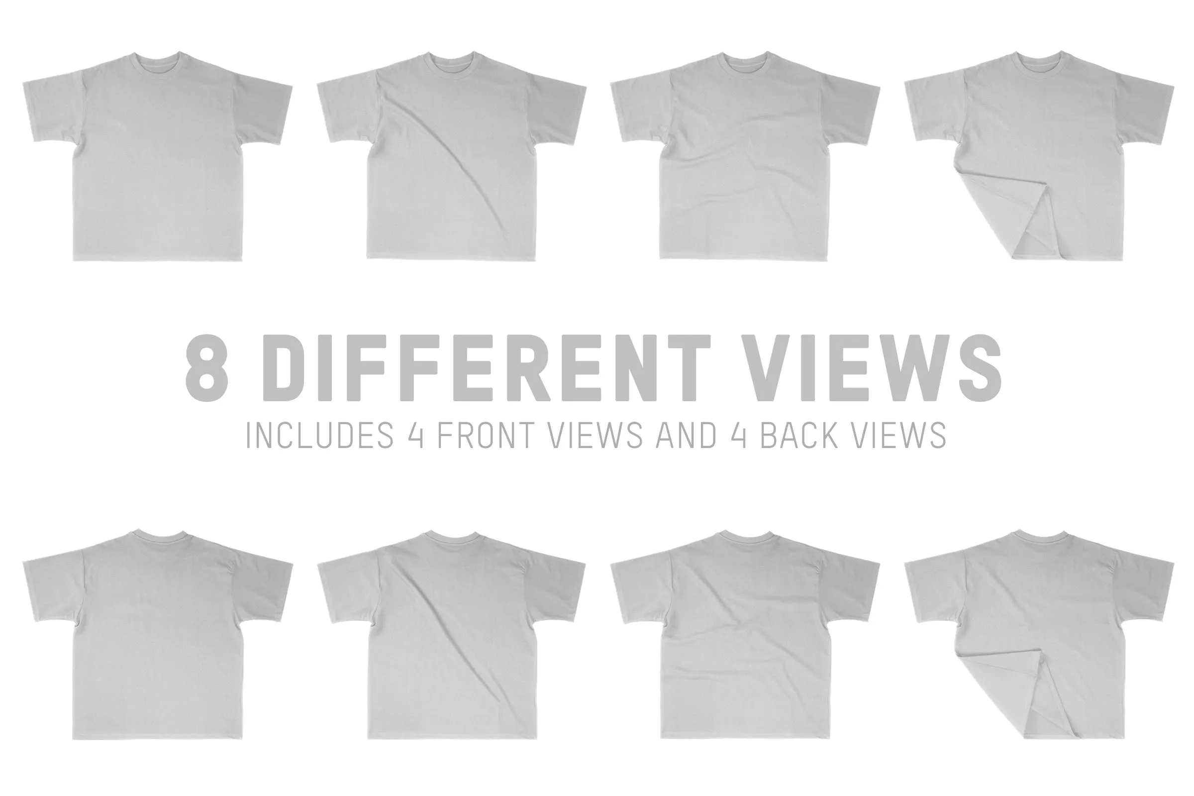 Velour Garments 290GSM T-Shirt Mockups