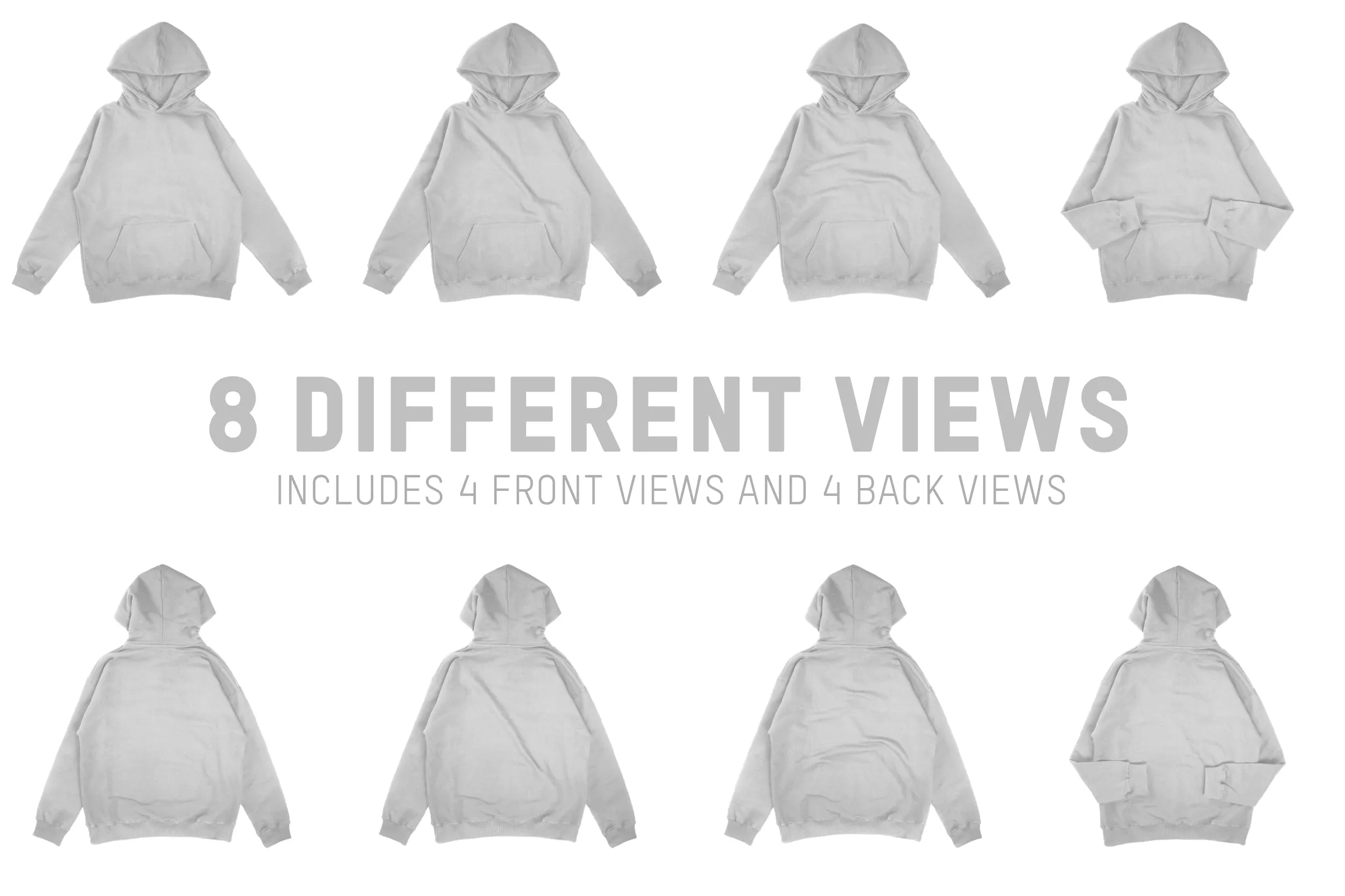 Velour Garments 400GSM Hoodie Mockups