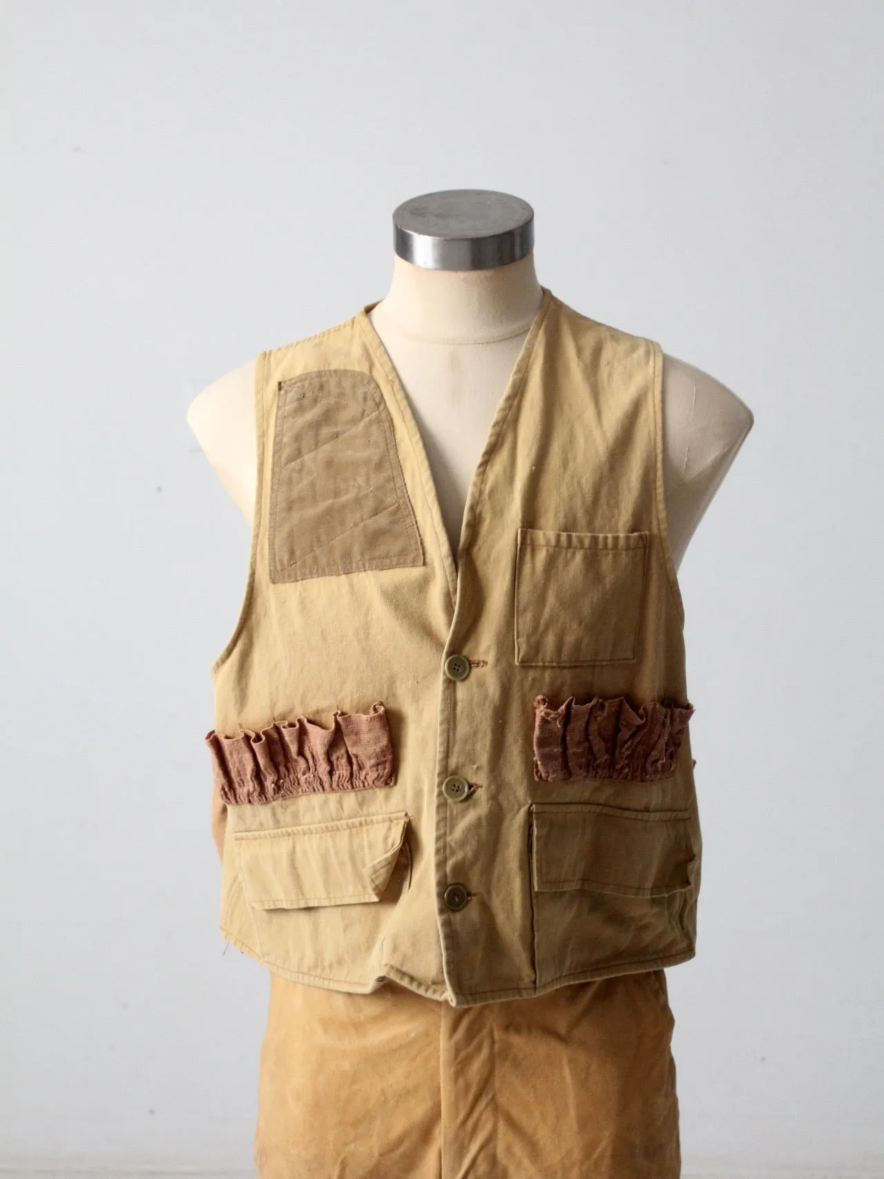 vintage 1960s Nesco hunting vest