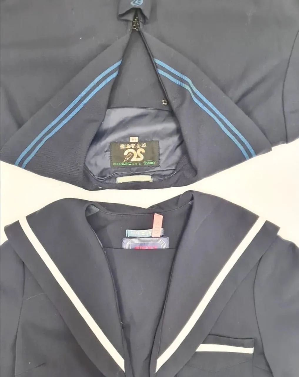 VINTAGE JAPAN SEIFUKU UNIFORM TOPS - 50 pieces