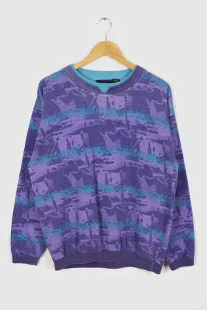 Vintage Pattern Crewneck