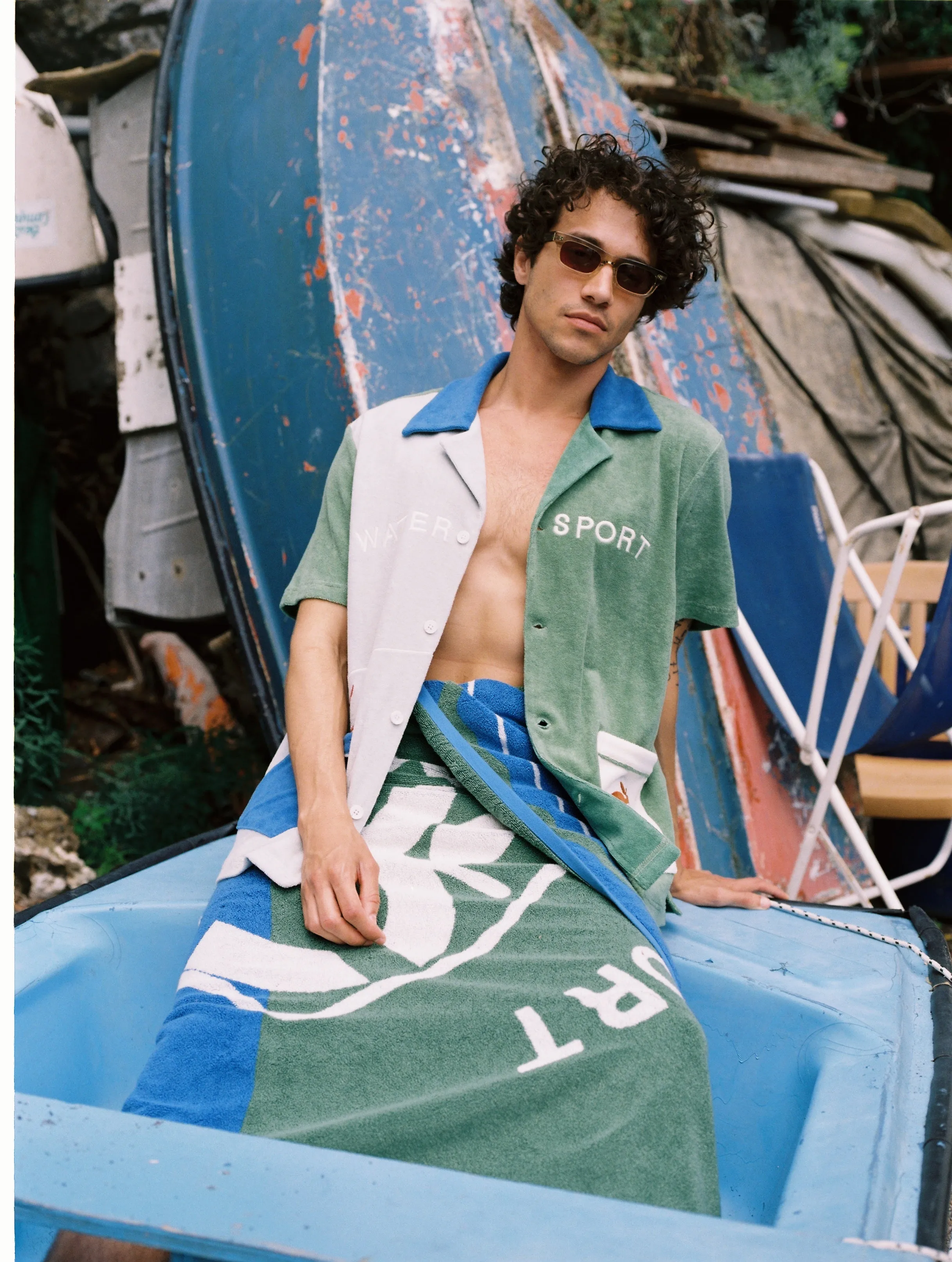'Water Sport' XL Picnic Towel x Hôtel Magique