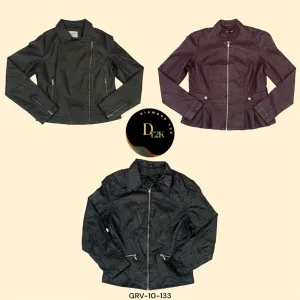 Y2K Vintage Leather Jackets – Bold & Timeless Outerwear (GRV-10-133)