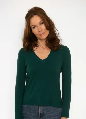 Zoe Long Sleeve V Neck